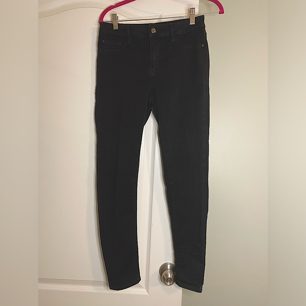 Kensie Black Jeggings EUC